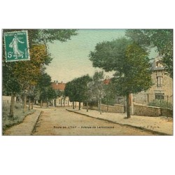 94.L'HAY.n°6065.ROUTE DE L'HAY.AVENUE DE LAROUMESSE.CP TOILEE