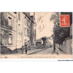 CAR-AAIP11-94-1015 - ARCUEIL CACHAN - La gendarmerie et Rue des 2 Parcs