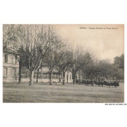 CAR-ADIP9-0615-38 - RIVES - groupe scolaire et place carnot