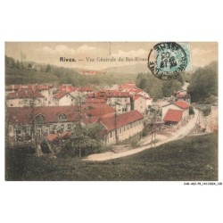CAR-ADIP9-0620-38 - RIVES - vue générale du bas-rives
