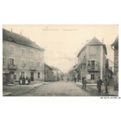 CAR-ADIP9-0626-38 - MONTALIEU - grande rue