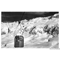 CAR-ADTP6-0338-38 - L'ALPE D'HUEZ - Alt-1850 - Téléphérique des grandes rousses - Vers la station superieure