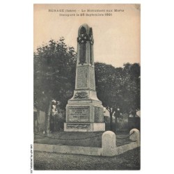 CAR-ACPP9-0662-38 - RENAGE - Le monument aux morts isuguré le 25 septembre 1921