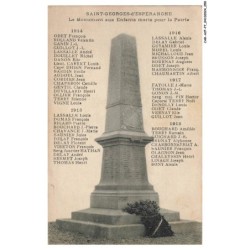 CAR-ACPP7-0489-38 - SAINT-GEORGES-D'ESPERANCHE - Le monument aux enfants morts pour la patrie