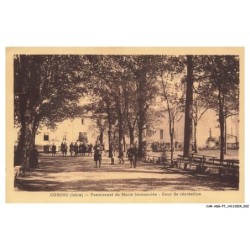 CAR-ADGP7-0372-38 - CORENC - Pensionnat de Mairie immaculee - Cour de recreation - Vendue en Etat