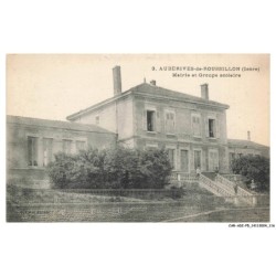 CAR-ADIP5-0323-38 - AUBERIVES-DE-ROUSSILLON - mairie et groupe scolaire