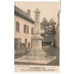 CAR-ADIP5-0268-38 - VILLEMOIRIEU - monument aux morts de la grande guerre 1914-1918