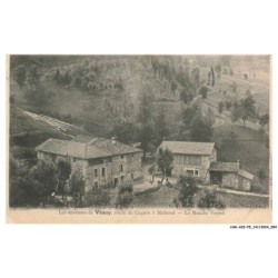 CAR-ADIP5-0292-38 - LES ENVIRONS DE VINAY - route de cognin a malleval - le moulin veyret