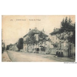 CAR-ADIP6-0362-38 - FURES - entrée du village