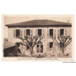 CAR-ADIP7-0425-38 - école libre de SAINT-QUENTIN-FALLAVIER