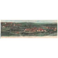 CAR-ADIP7-0477-38 - THODURE - vue panoramique de thodure - CARTE DOUBLE