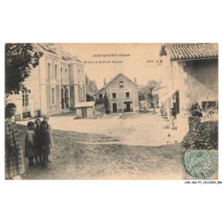 CAR-ADIP7-0430-38 - SAINT-MARTIN-D'URIAGE - mairie et école de garcons