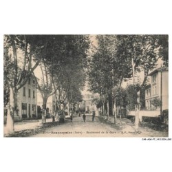CAR-ADGP7-0391-38 - BEAUREPAIRE - Boulevard de la Gare