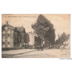 CAR-ADGP7-0385-38 - BEAUREPAIRE - Boulevard de la Gare