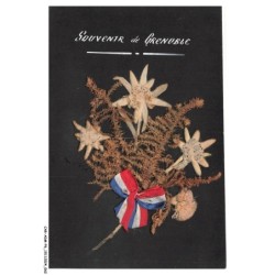 CAR-ADMP6-0423-38 - Souvenir de - GRENOBLE - Fleurs