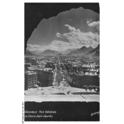CAR-ADTP6-0303-38 - GRENOBLE - Vue générale - Le cours jean-jaurès