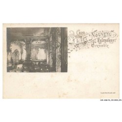 CAR-ADMP6-0430-38 - Café a l'art nouveau restaurant - GRENOBLE - Carte photo