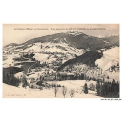 CAR-ADTP7-0367-38 - La saison d'hiver en dauphiné - Vue générale de - SAINT-PIERRE-DE-CHARTREUSE