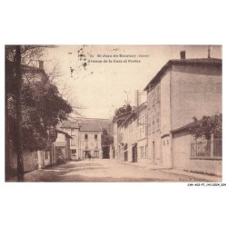 CAR-ADIP7-0414-38 - SAINT-JEAN-DE-BOURNAY - avenue de la gare et postes