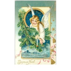 ANGES.n°27119.JOYEUX NOEL.FEMME ANGE.