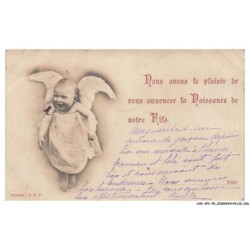 CAR-AFCP5-0254-ANGES - Nous avons le plaisir de vous annoncer la naissance de notre fils