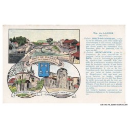 CAR-AFZP5-0237-40 - Département des LANDES - Divers aspects
