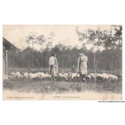 CAR-AFZP5-0238-40 - LANDES - Un instant de repos