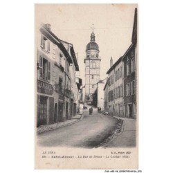 CAR-AGEP8-0503-39 - SAINT-AMOUR - La rue de bresse - Le clocher