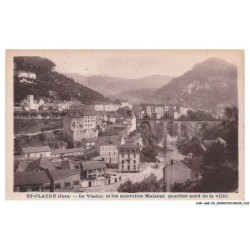 CAR-AGEP9-0541-39 - SAINT-CLAUDE - Le viaduc et les nouvelles maisons quartier nord de la ville
