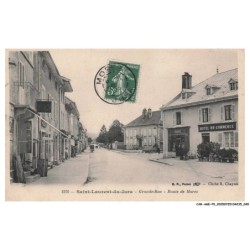 CAR-AGEP9-0556-39 - SAINT-LAURENT-Du-JURA - Grande rue - Route de morez