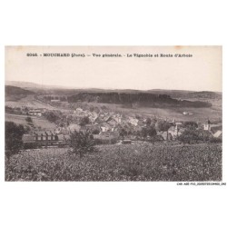 CAR-AGEP10-0641-39 - MOUCHARD -  vue generale - Le vignoble et route d'arbois