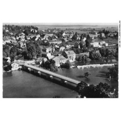 CAR-AGEP11-0670-39 - En avion au dessus de ORCHAMPS - Le barrage et le pont sur le Doubs