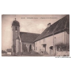 CAR-AGEP11-0681-39 - OUNANS - L'eglise et le presbitère