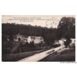 CAR-AGEP11-0712-39 - Sites Pittoresques Franche-Comté - Pont-de-le-Chaux - L'hotel des lacs et le mont des ifs