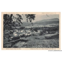 CAR-AGEP12-0732-39 - PORT-LESNEY - La jolie station d'été - Grand hotel du parc - L'hotel du parc et le mont poupet