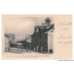 CAR-AGEP12-0774-39 - Environs des Rousses - Hotel de la faucille et le mont-blanc - Vue prise du col de la faucille