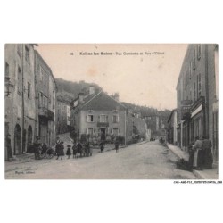 CAR-AGEP12-0766-39 - Salins-les-Bains - Rue gambetta et rue d'olivet