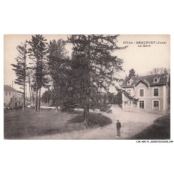 CAR-AGEP1-0023-39 - BEAUFORT - La gare