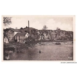 CAR-AGEP1-0017-39 - Rochefort-sur-Nenon - Moulin sur le doubs et le saut de la pucelle