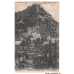 CAR-AGEP2-0071-39  - SALINS-LES-BAINS - Librairie david-mauvas - Le fort belin 580 metres - L'eglise saint-anatoile