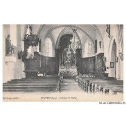 CAR-AGEP2-0102-39  - SOUVANS - interieur de l'eglise