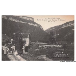 CAR-AGEP3-0155-39  - Jura-Touriste - Entrée de la gorge des cascades du herisson par le val