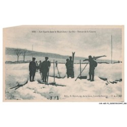 CAR-AGEP3-0153-39  - Les sports dans le Haut-Jura - Le ski - Retour de la course