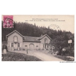 CAR-AGEP3-0180-39  - Sites Pittoresque de Franche-Comté - Foret de la joux - Maison forestière du chevreuil