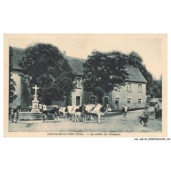 CAR-AGEP5-0314-39 - CHATEL-LE-COUVENT - La sortie du troupeau