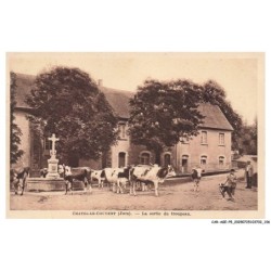 CAR-AGEP5-0315-39 - CHATEL-LE-COUVENT - La sortie du troupeau