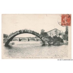 CAR-AGEP7-0418-39 - DOLE - Vestige d'un pont du moyen-age sur le doubs