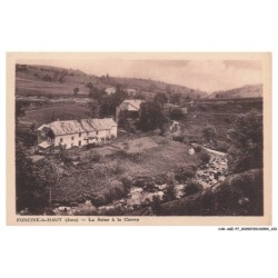 CAR-AGEP7-0455-39 - Foncine-Le-Haut - La saine a la chevry
