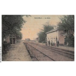 CAR-AFYP6-0345-40 - SAINT-MAUR - La gare