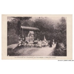 CAR-AFUP1-0046-39 - La colonie du frasnois en excursion a BONLIEU - jura